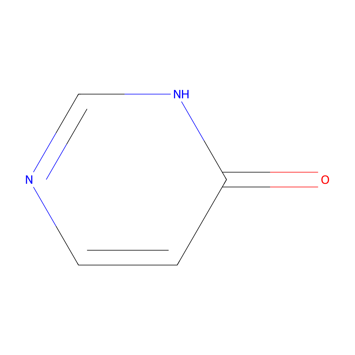 4-Hydroxypyrimidine molecular structure, CAS 3273-54-9