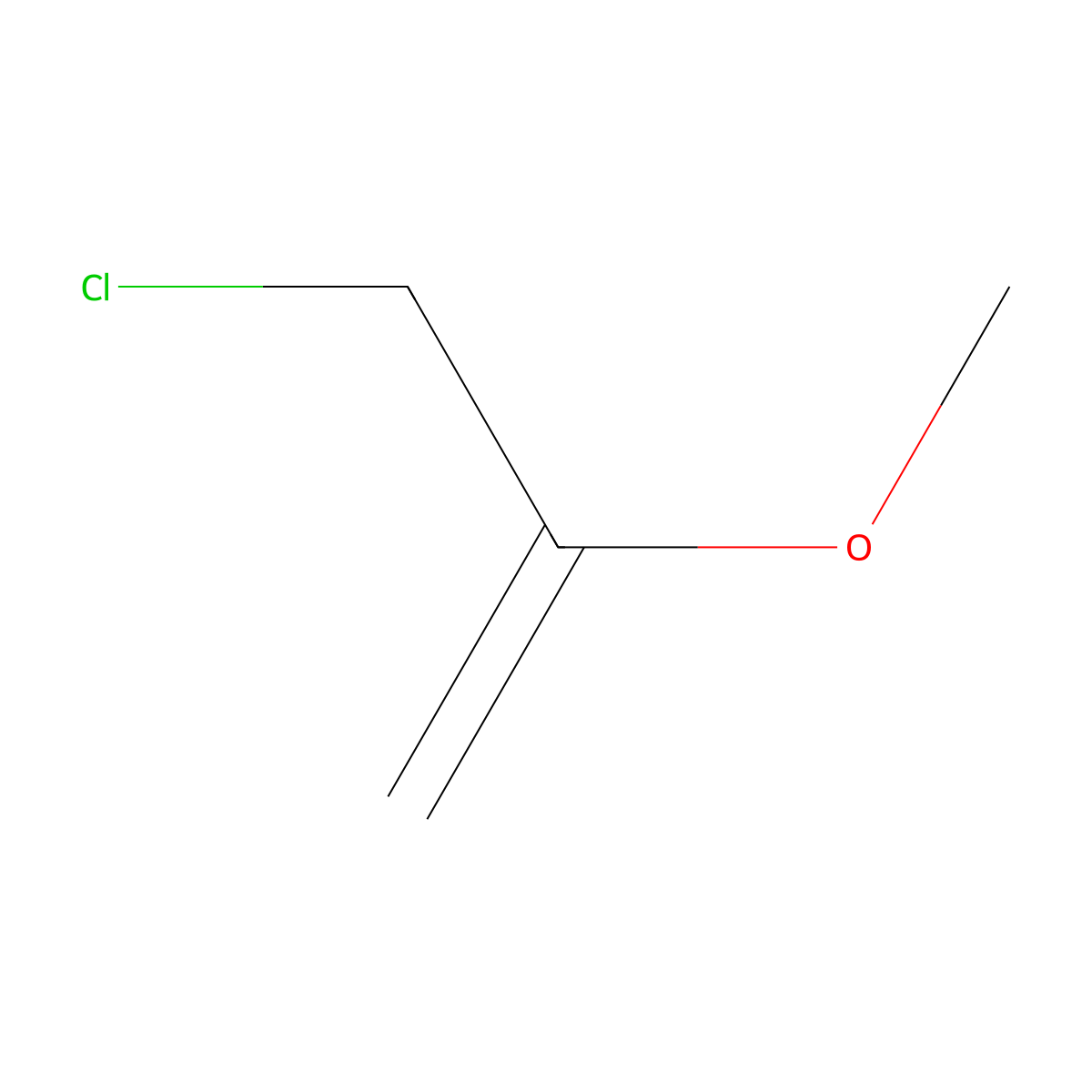 3-Chloro-2-methoxypropene molecular structure, CAS 32730-64-6