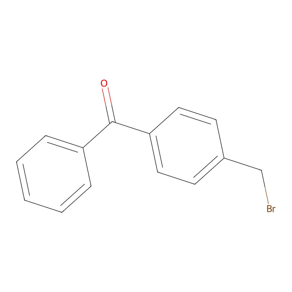 4-(Bromomethyl)benzophenone molecular structure, CAS 32752-54-8