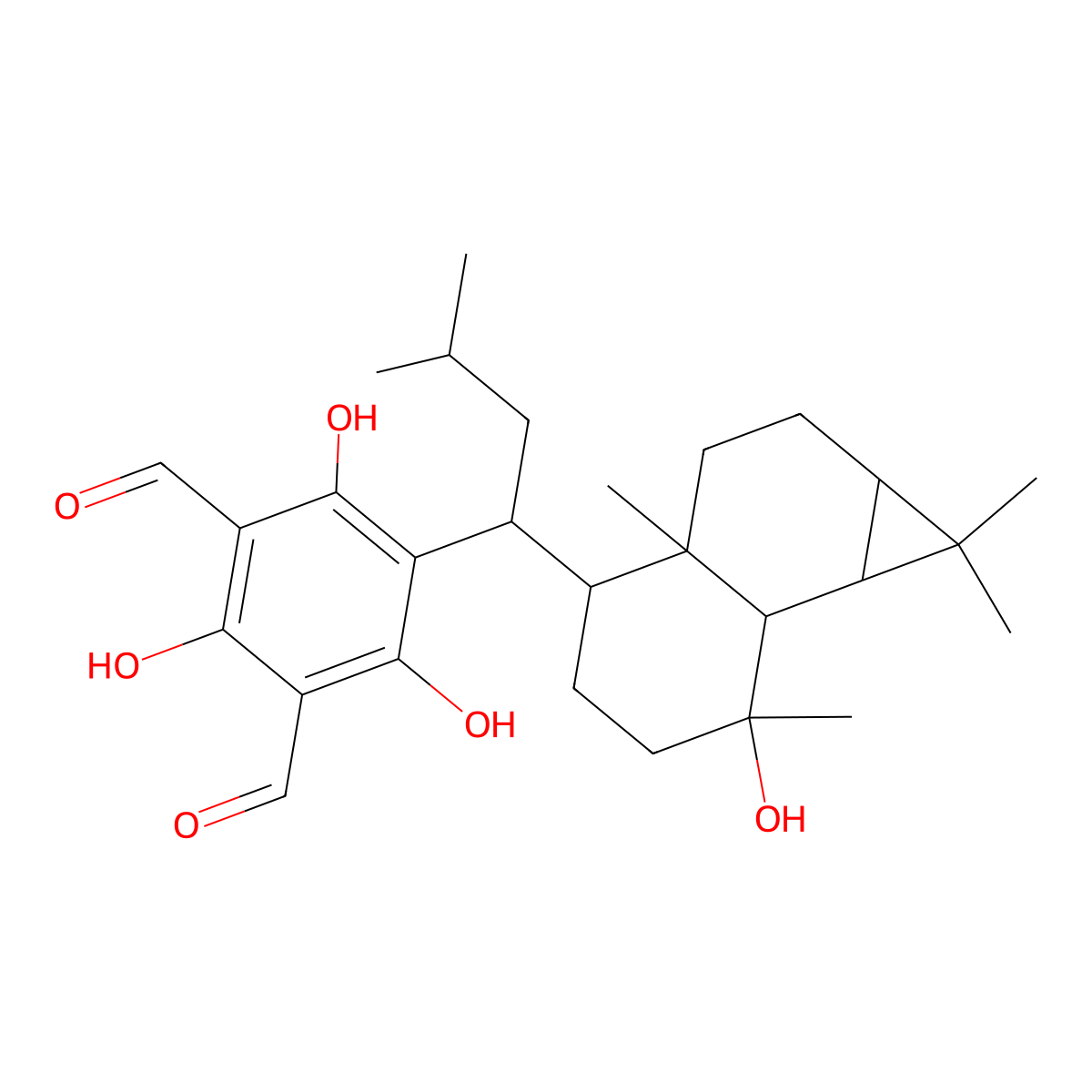Macrocarpal L molecular structure, CAS 327601-97-8