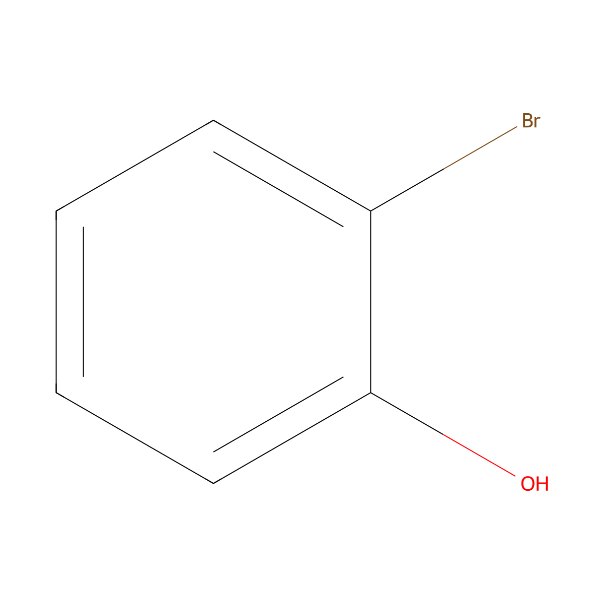 2-Bromophenol molecular structure, CAS 32762-51-9