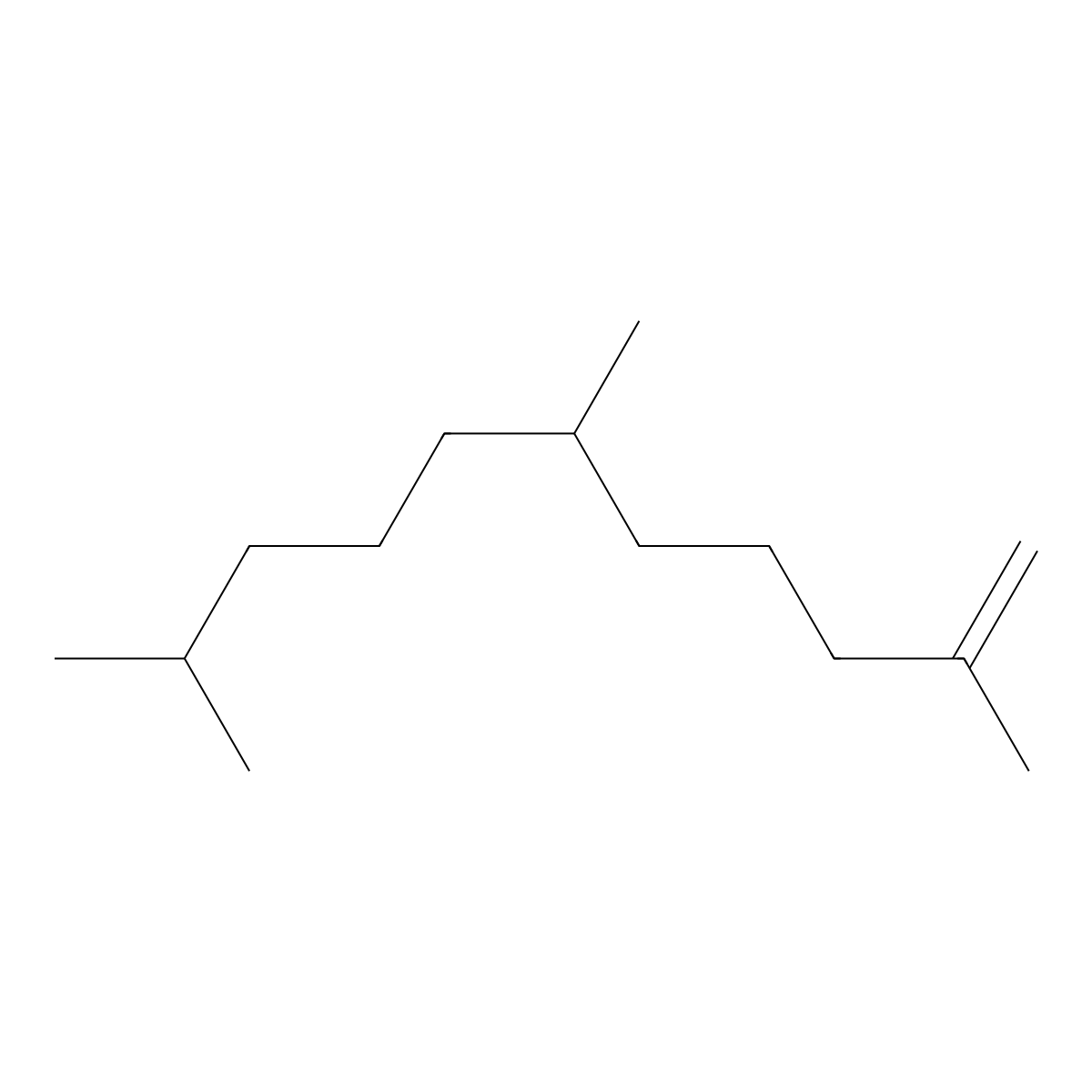 1-Undecene, 2,6,10-trimethyl molecular structure, CAS 32765-42-7