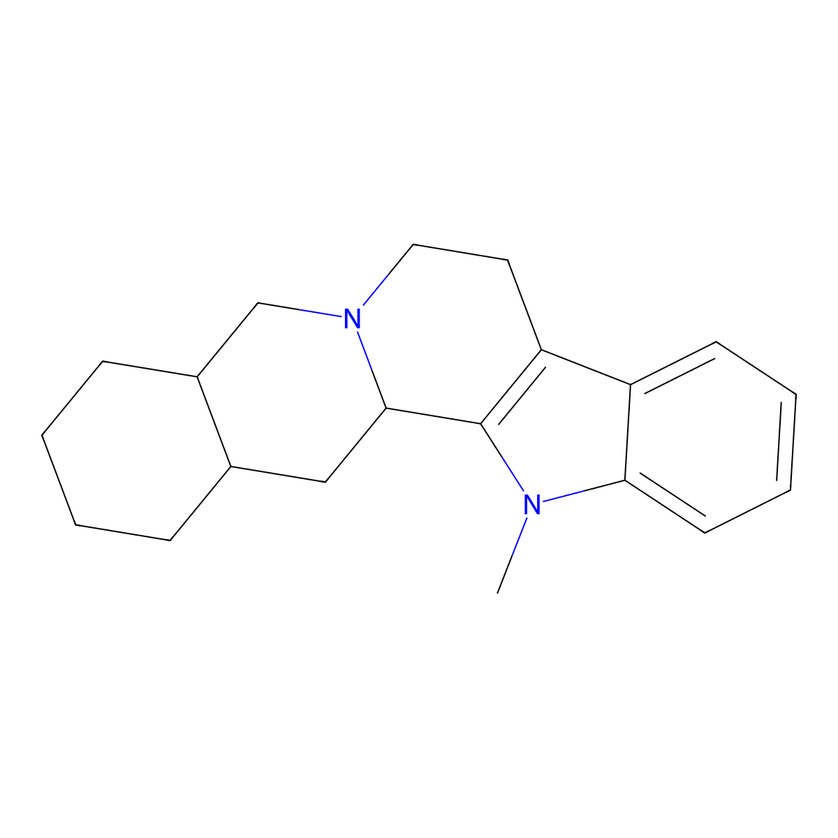 Mimbane molecular structure, CAS 3277-59-6