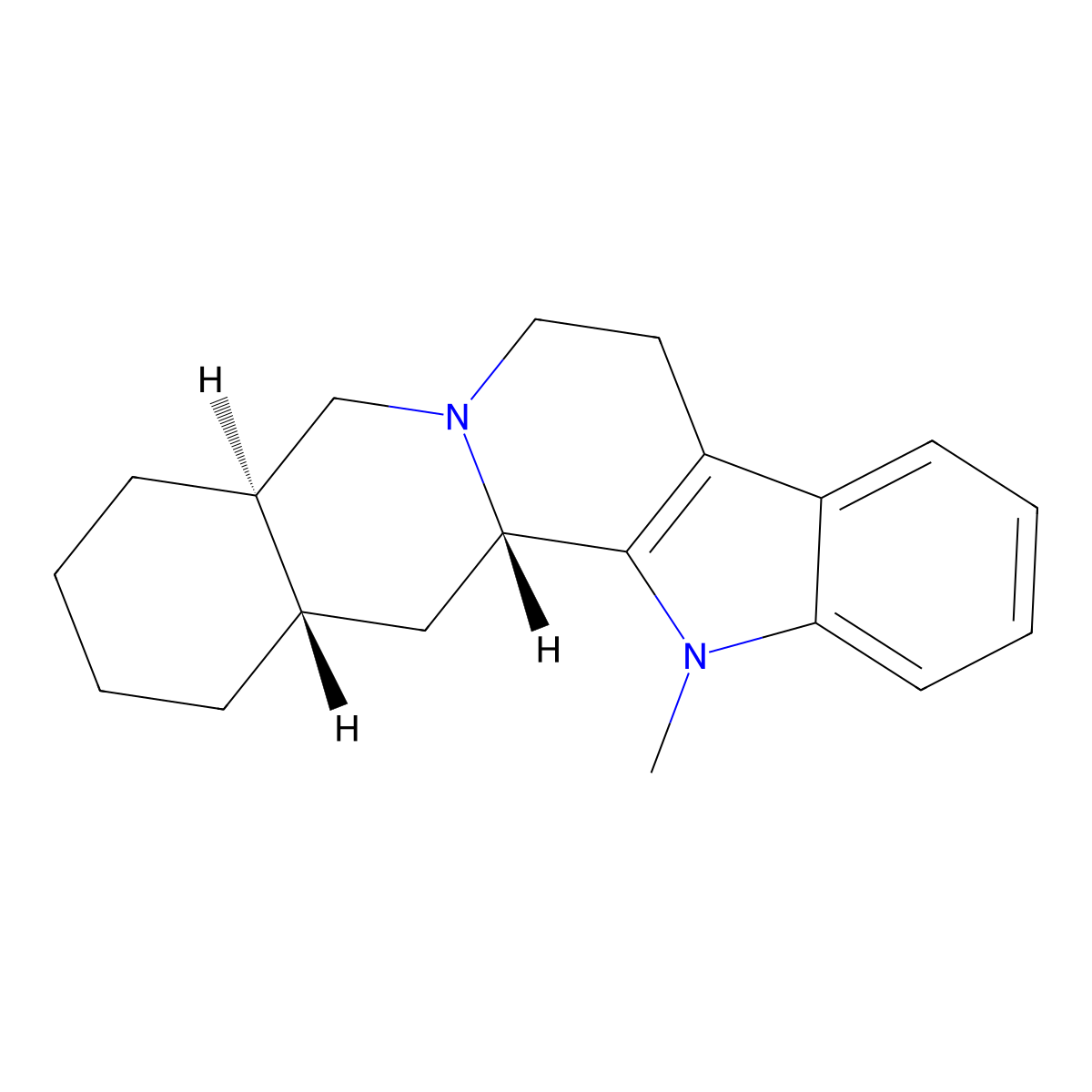 Mimbane molecular structure, CAS 3277-59-6