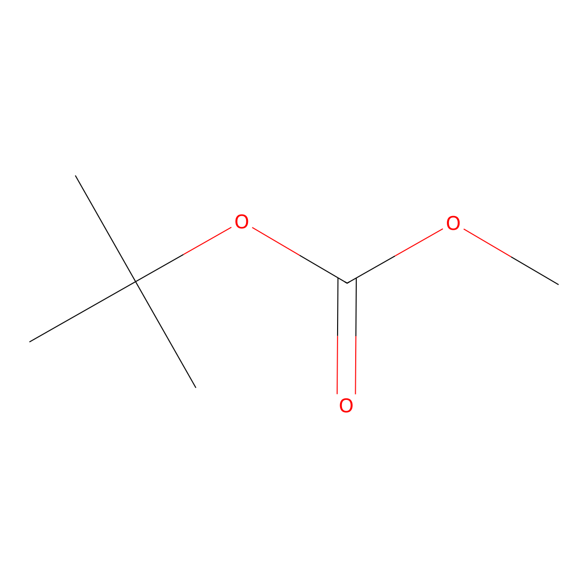 tert-Butyl methyl carbonate molecular structure, CAS 32793-05-8