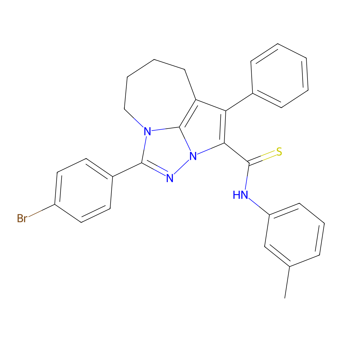 C29H25BrN4S molecular structure, CAS 328020-98-0