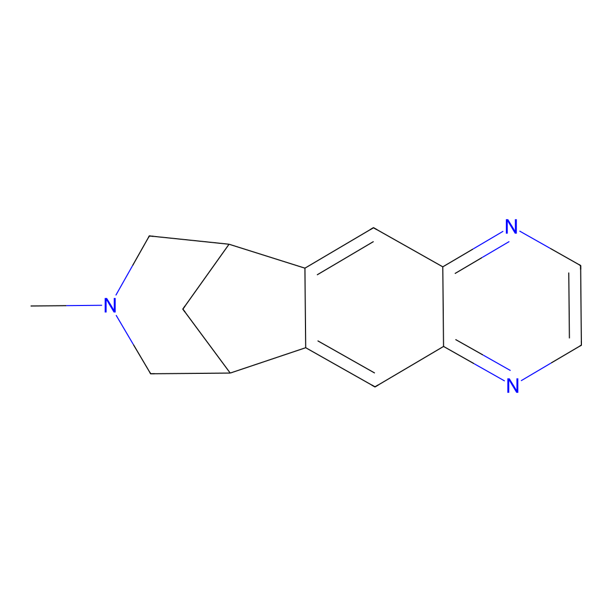 14-Methyl-5,8,14-triazatetracyclo[10.3.1.02,11.04,9]hexadeca-2,4,6,8,10-pentaene molecular structure, CAS 328055-92-1