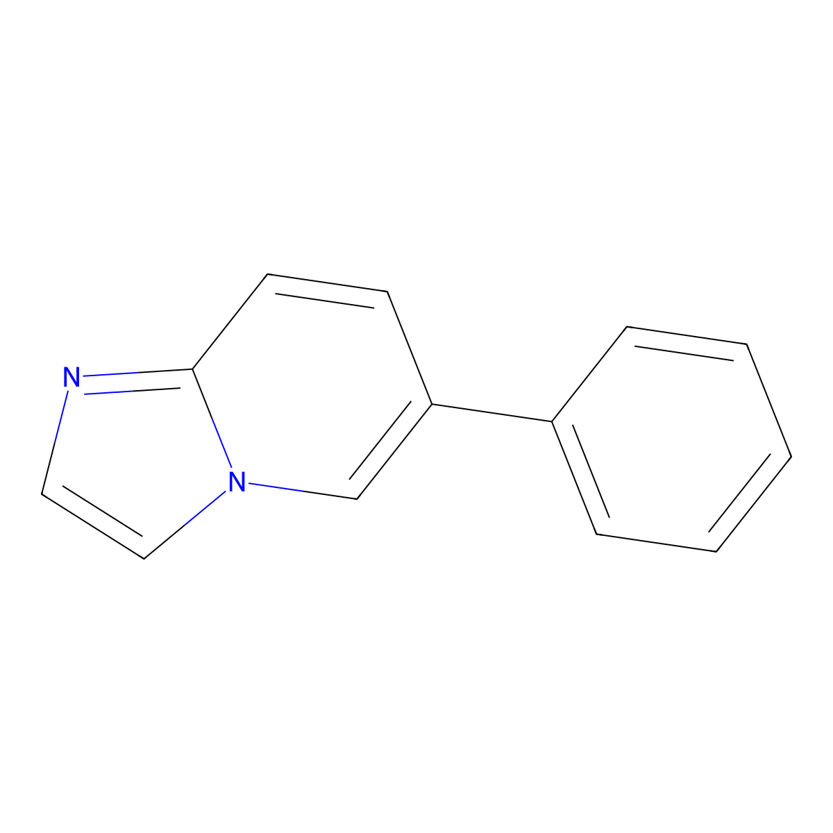 6-Phenylimidazo[1,2-a]pyridine molecular structure, CAS 328062-45-9