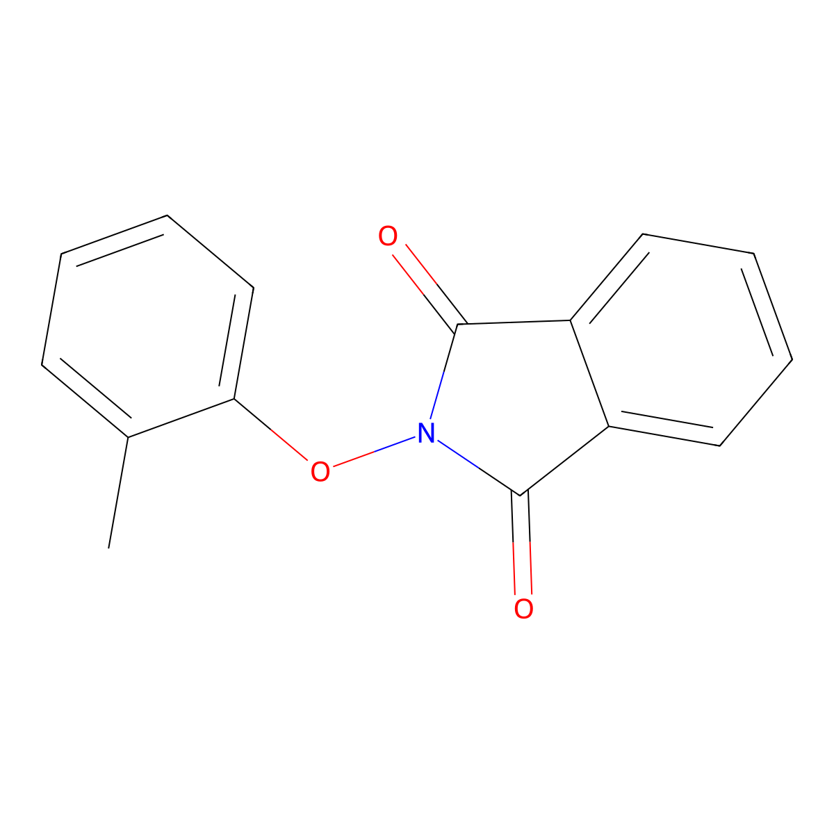 2-(o-Tolyloxy)isoindoline-1,3-dione molecular structure, CAS 328081-57-8