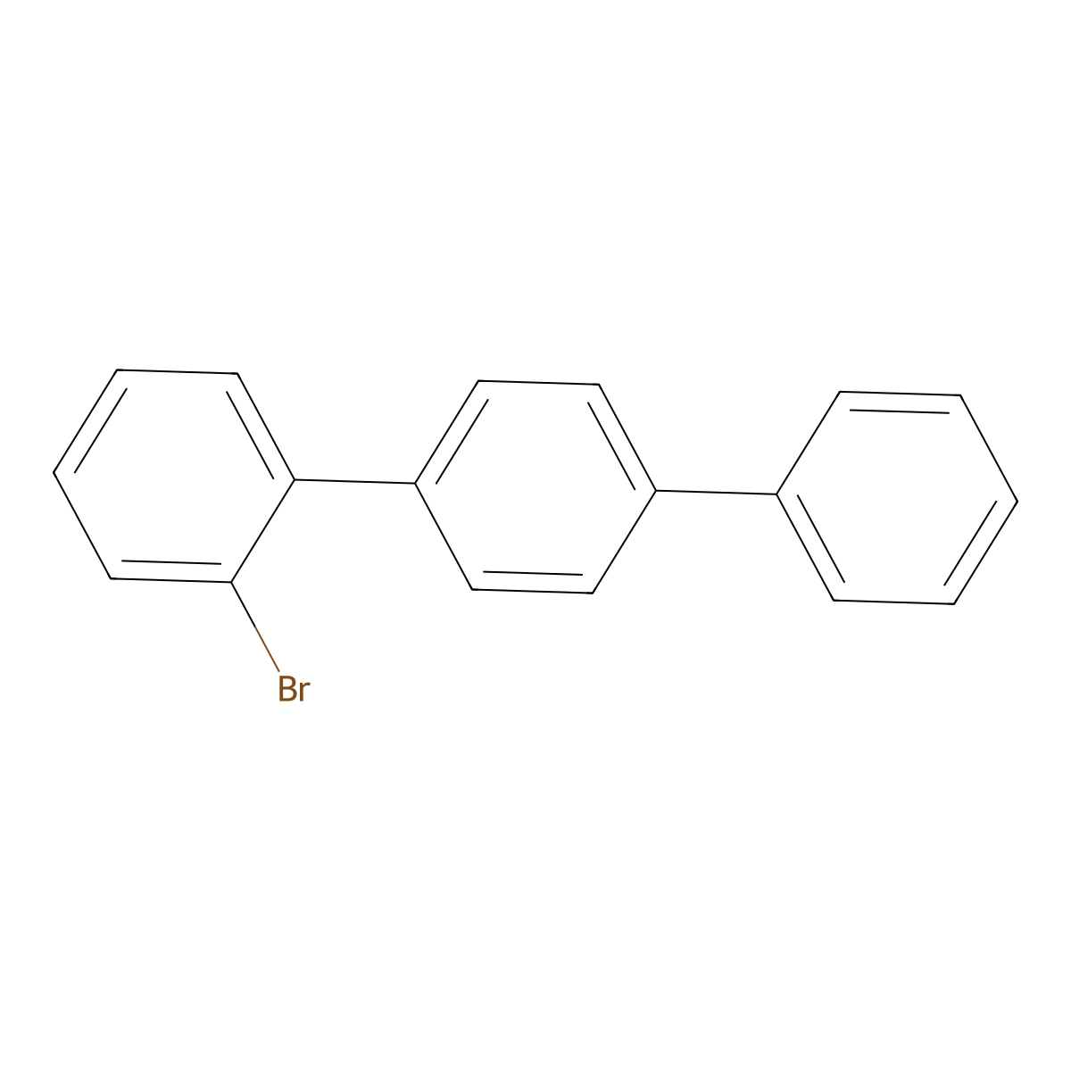 2-Bromo-1,1':4',1''-terphenyl molecular structure, CAS 3282-24-4
