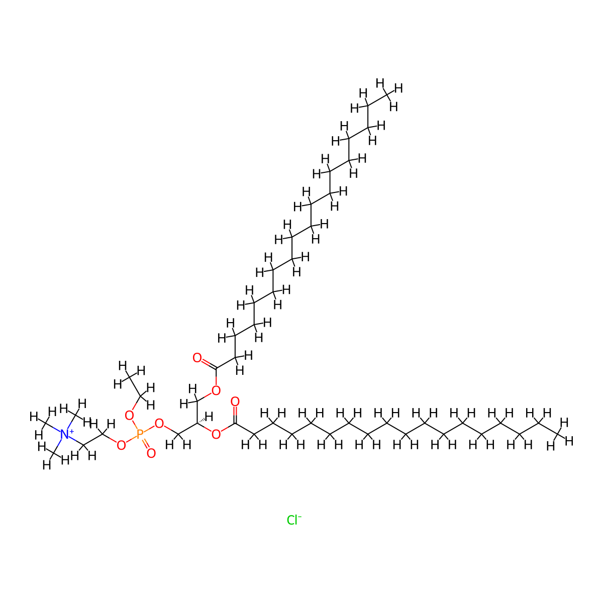 18:0 EPC (Cl Salt) molecular structure, CAS 328268-13-9