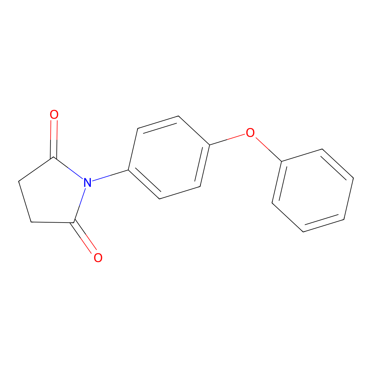 1-(4-Phenoxyphenyl)pyrrolidine-2,5-dione molecular structure, CAS 328277-12-9