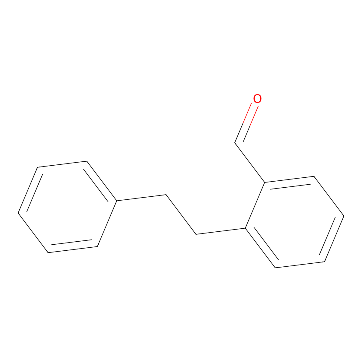 2-Phenethylbenzaldehyde molecular structure, CAS 32832-96-5