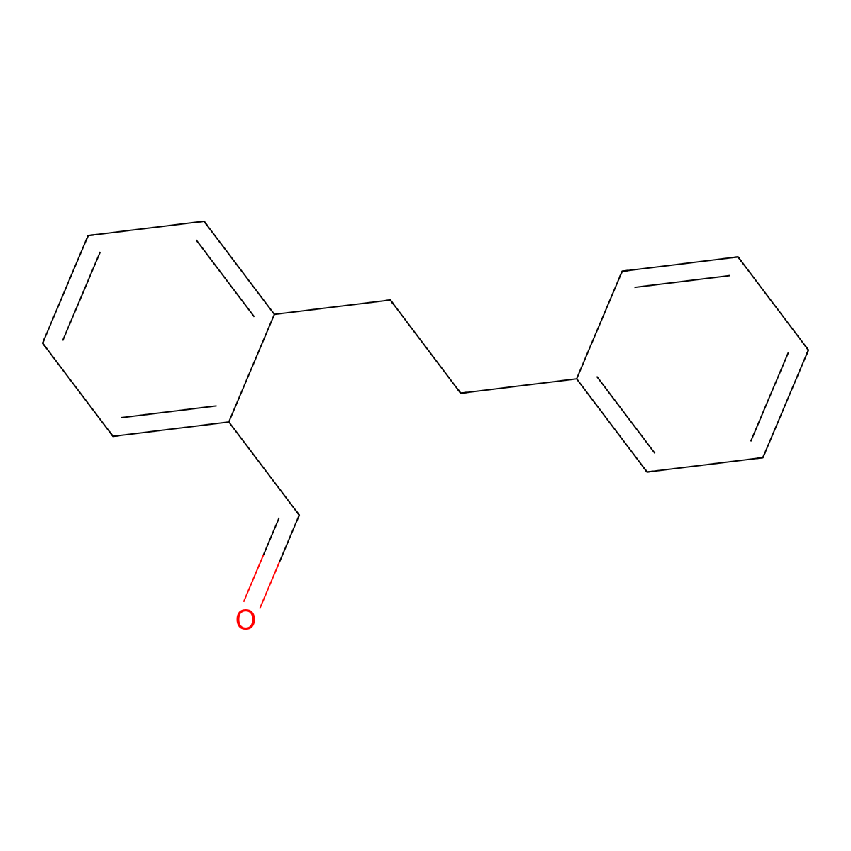 2-Phenethylbenzaldehyde molecular structure, CAS 32832-96-5
