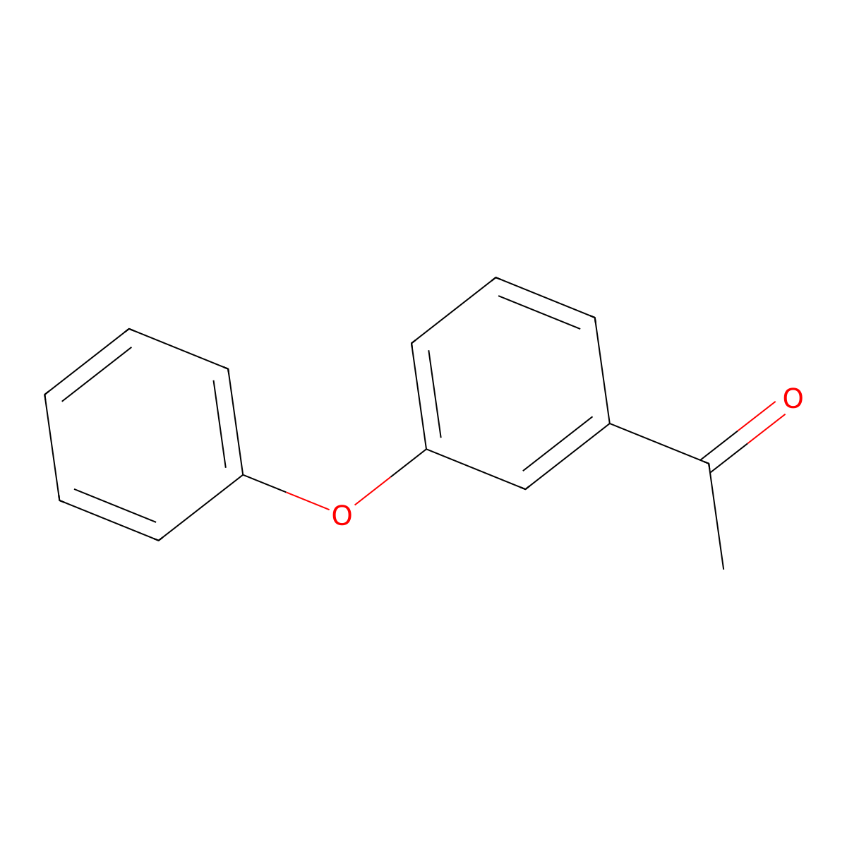 Ethanone, 1-(3-phenoxyphenyl)- molecular structure, CAS 32852-92-9