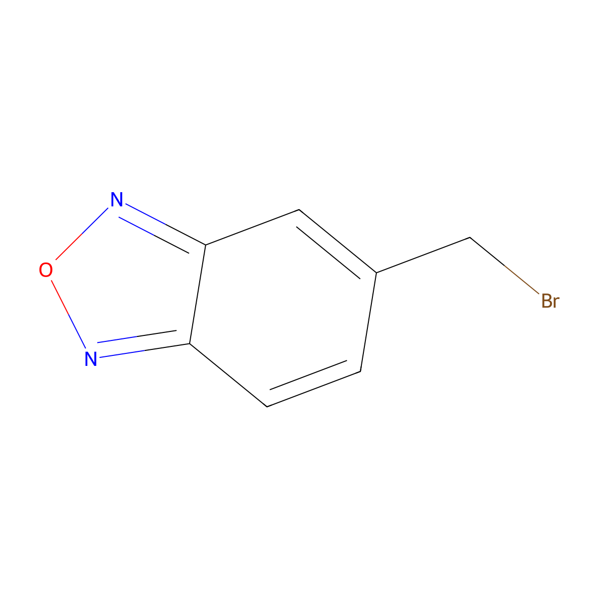 5-(Bromomethyl)-2,1,3-benzoxadiazole molecular structure, CAS 32863-31-3