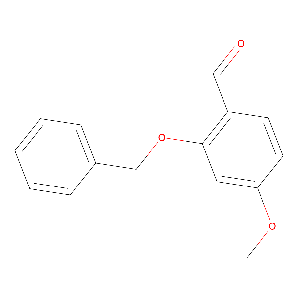 2-(Benzyloxy)-4-methoxybenzaldehyde molecular structure, CAS 32884-23-4