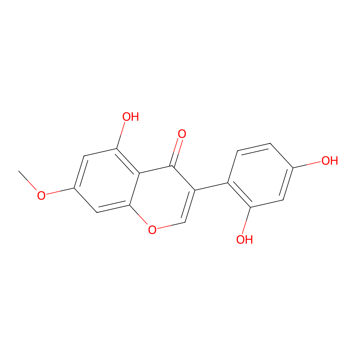 Cajanin molecular structure, CAS 32884-36-9