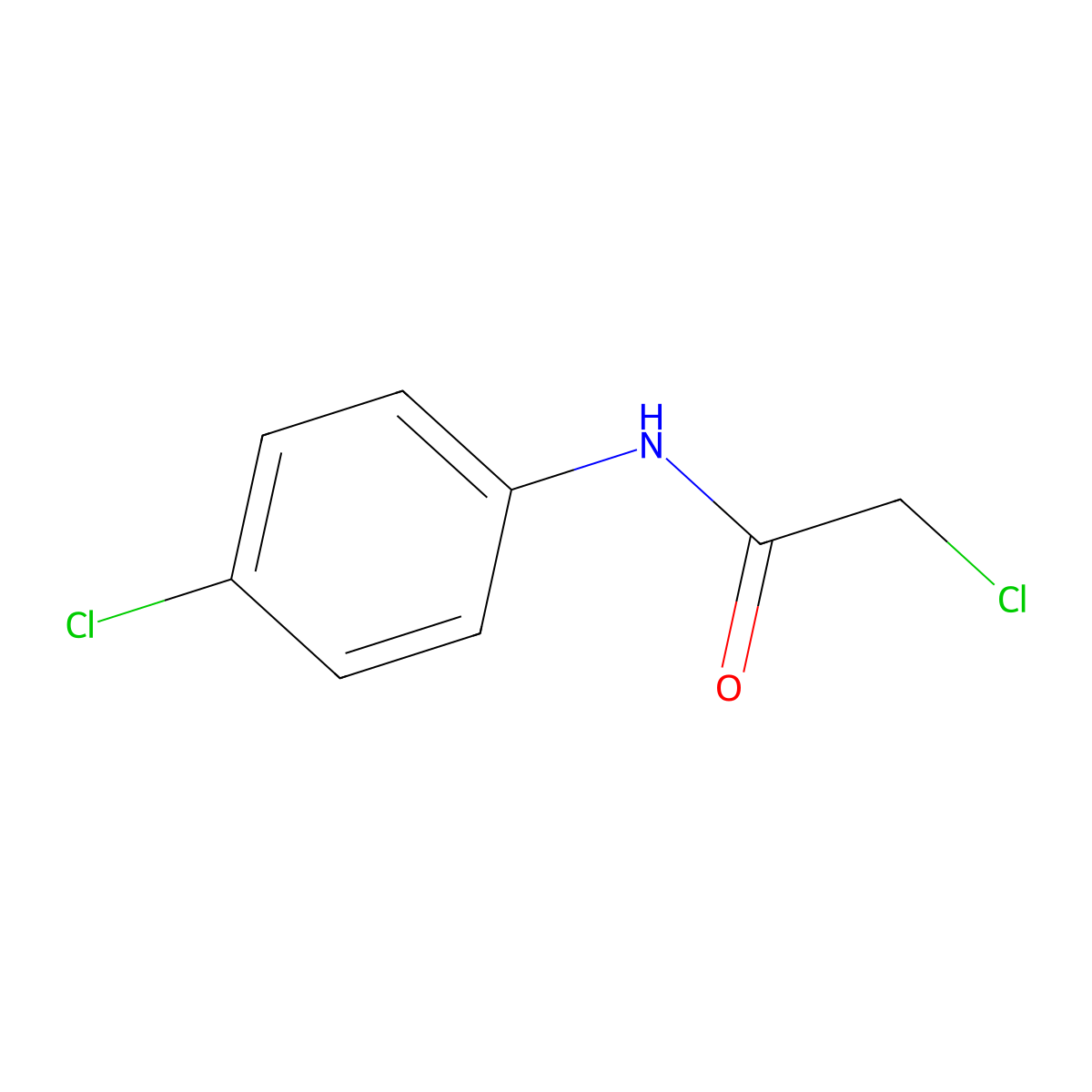 2,4'-Dichloroacetanilide molecular structure, CAS 3289-75-6