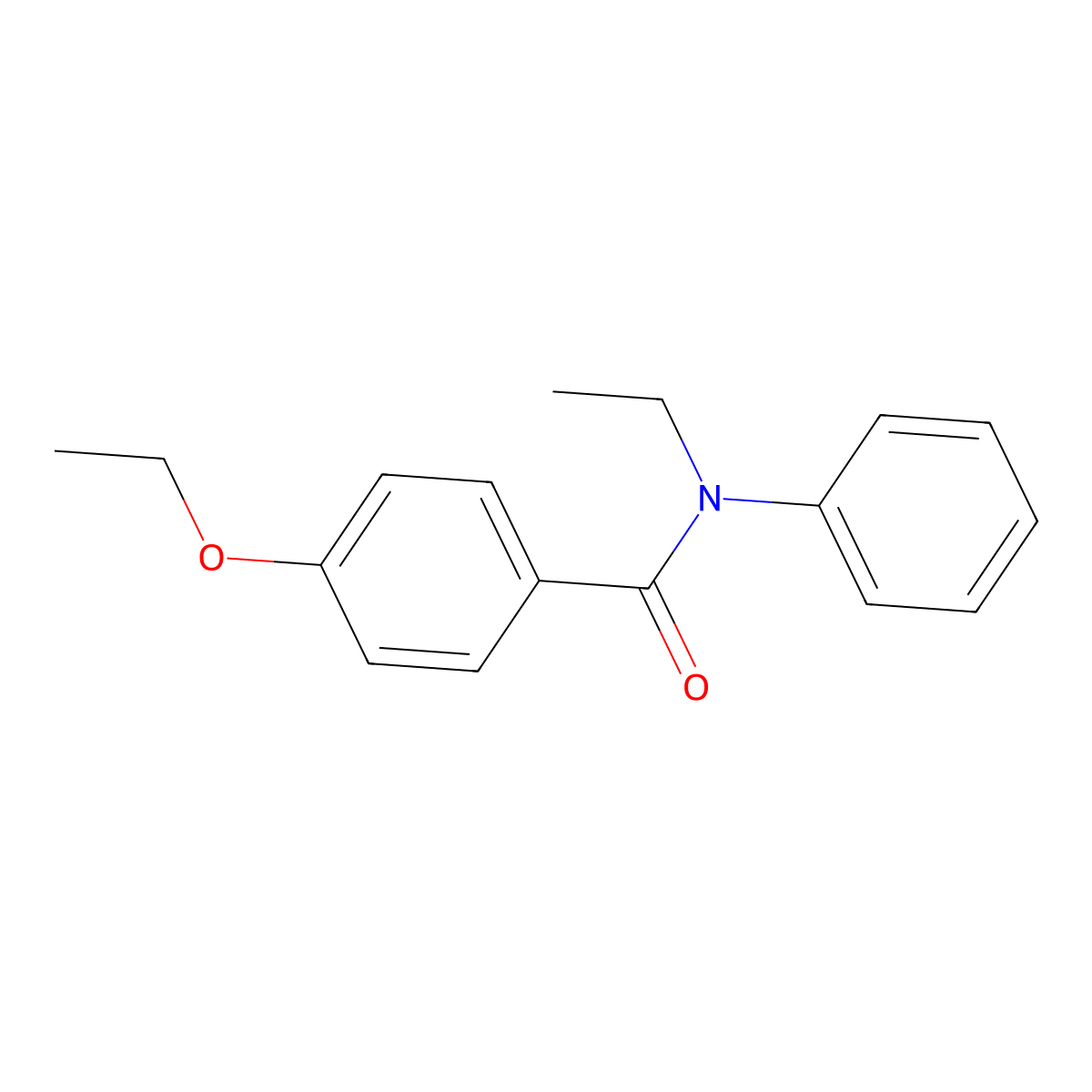 4-ethoxy-N-ethyl-N-phenylbenzamide molecular structure, CAS 329059-56-5