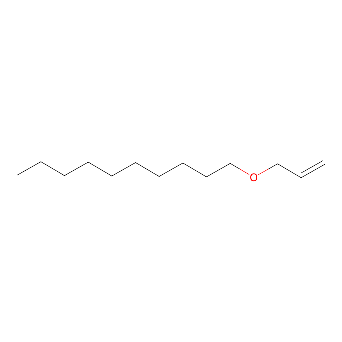1-(Allyloxy)decane molecular structure, CAS 3295-96-3