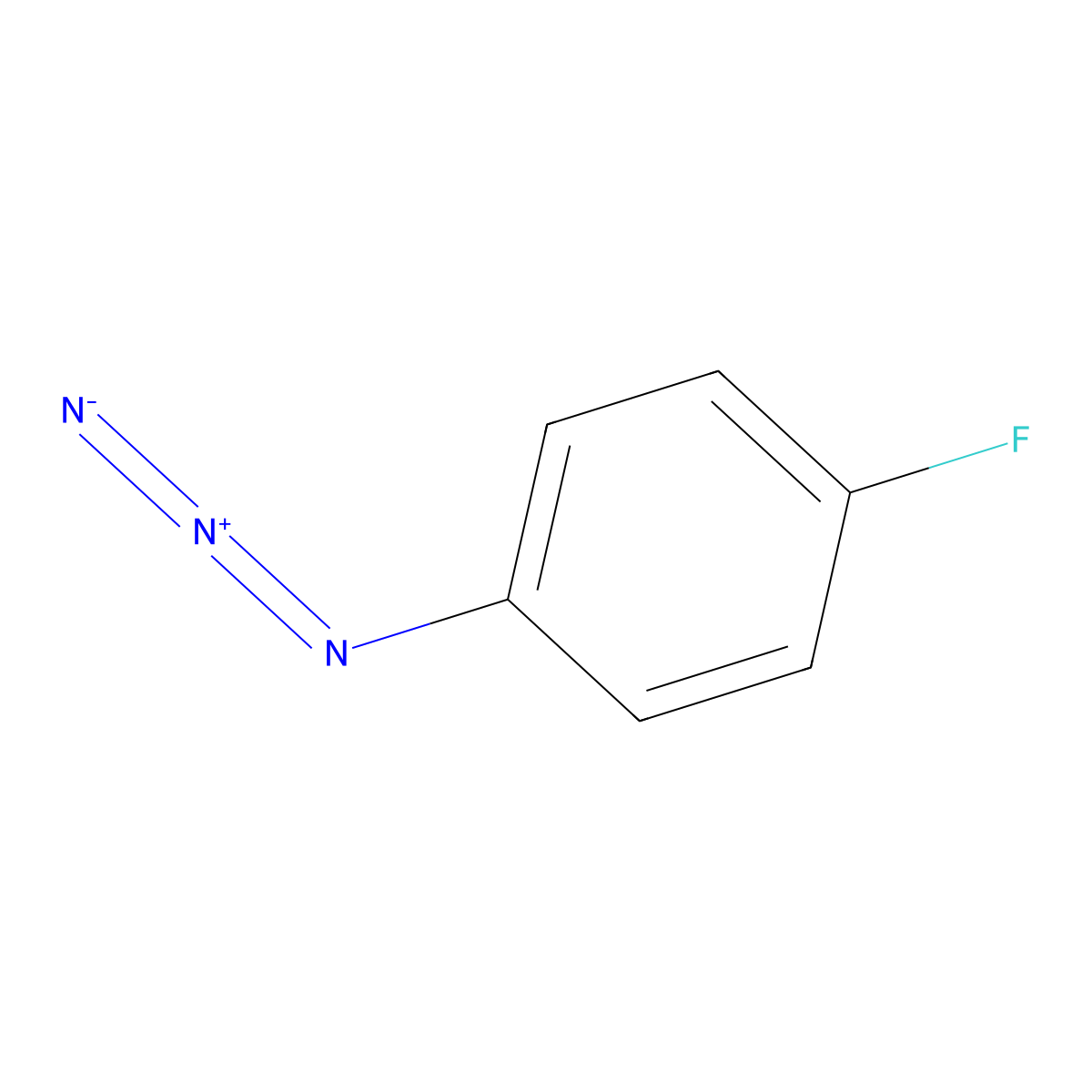 1-Azido-4-fluorobenzene molecular structure, CAS 3296-02-4