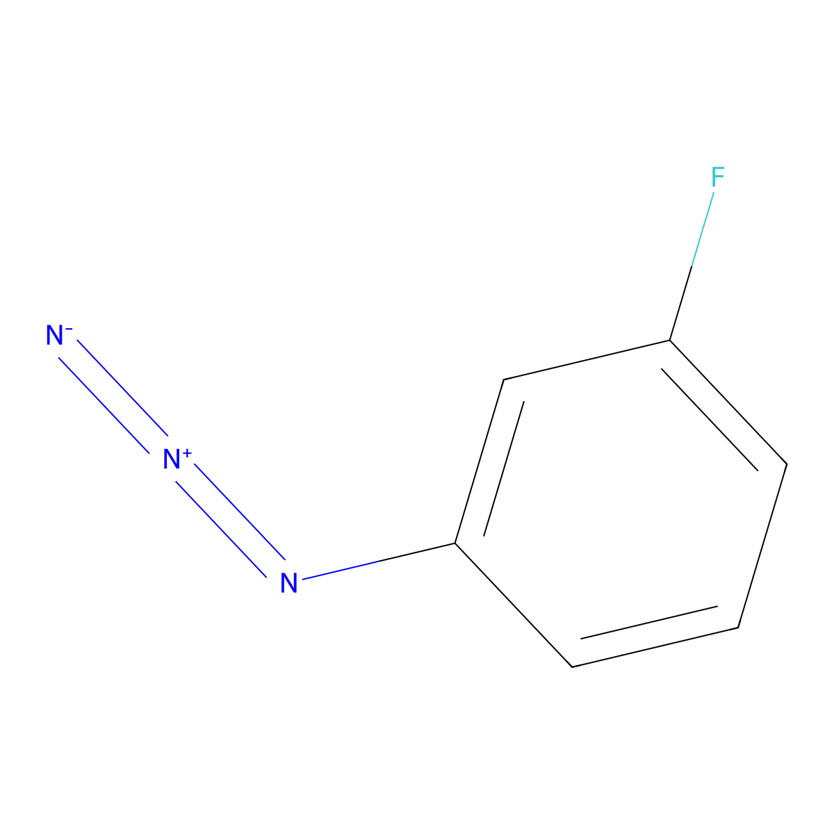 1-Azido-3-fluorobenzene molecular structure, CAS 3296-03-5