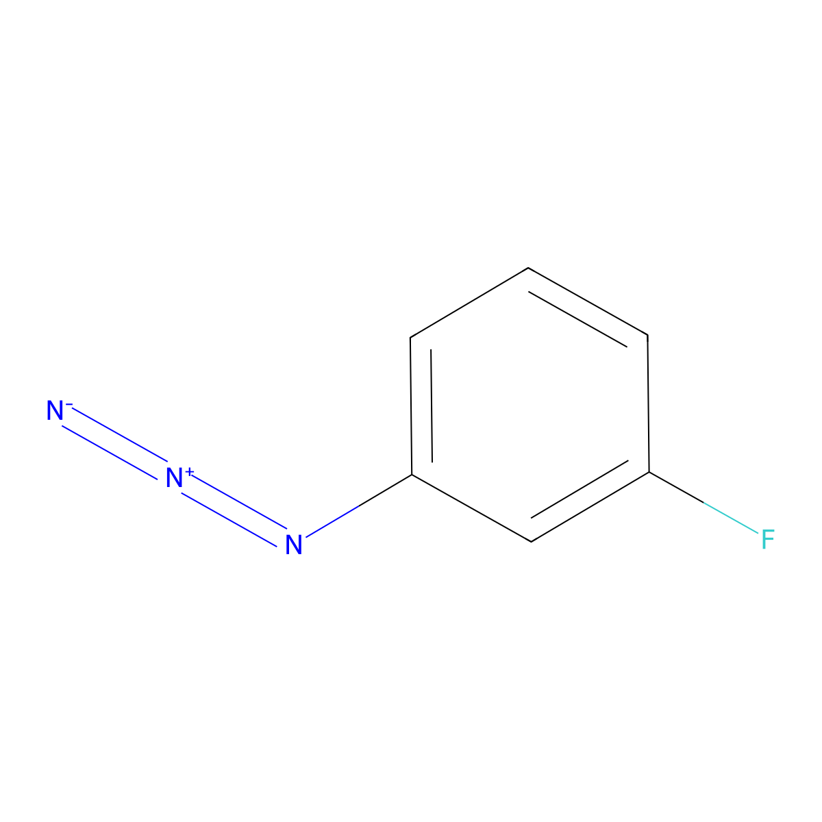 1-Azido-3-fluorobenzene molecular structure, CAS 3296-03-5