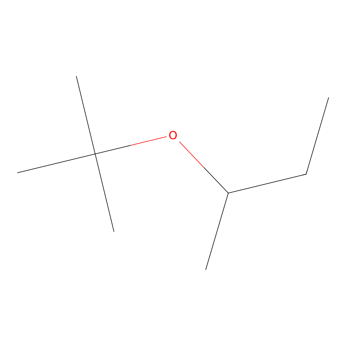 2-(1,1-Dimethylethoxy)butane molecular structure, CAS 32970-45-9