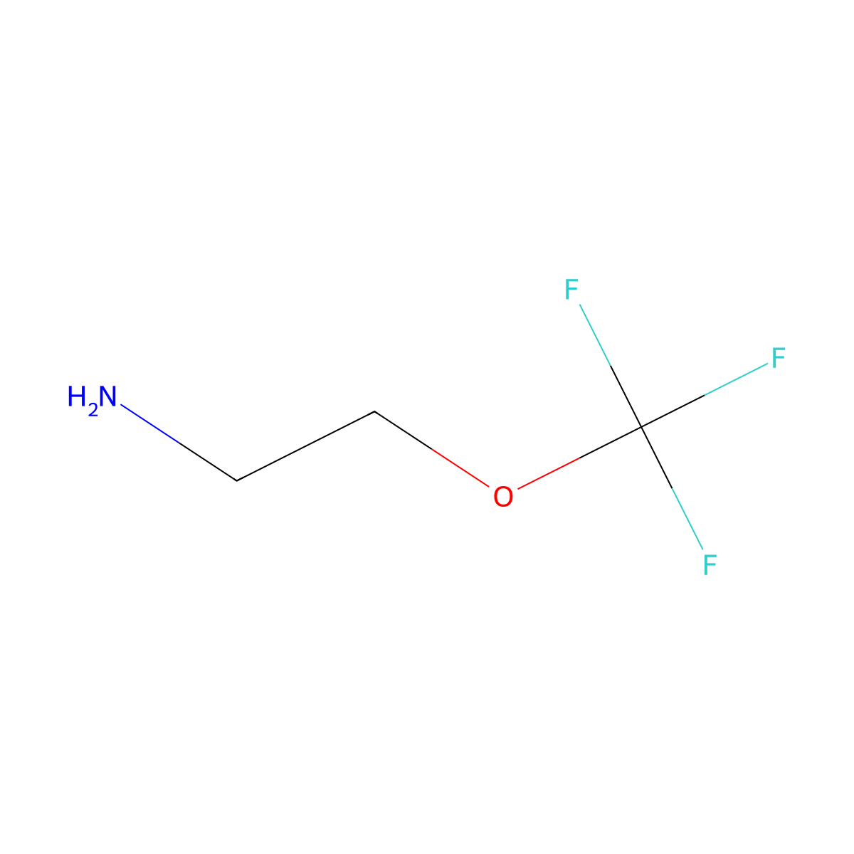 2-(Trifluoromethoxy)ethanamine molecular structure, CAS 329710-83-0