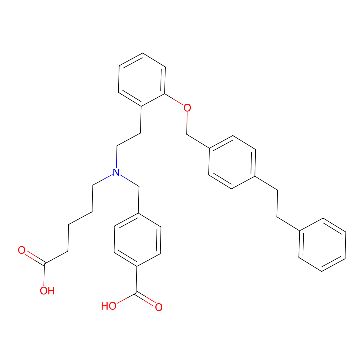 Cinaciguat molecular structure, CAS 329773-35-5