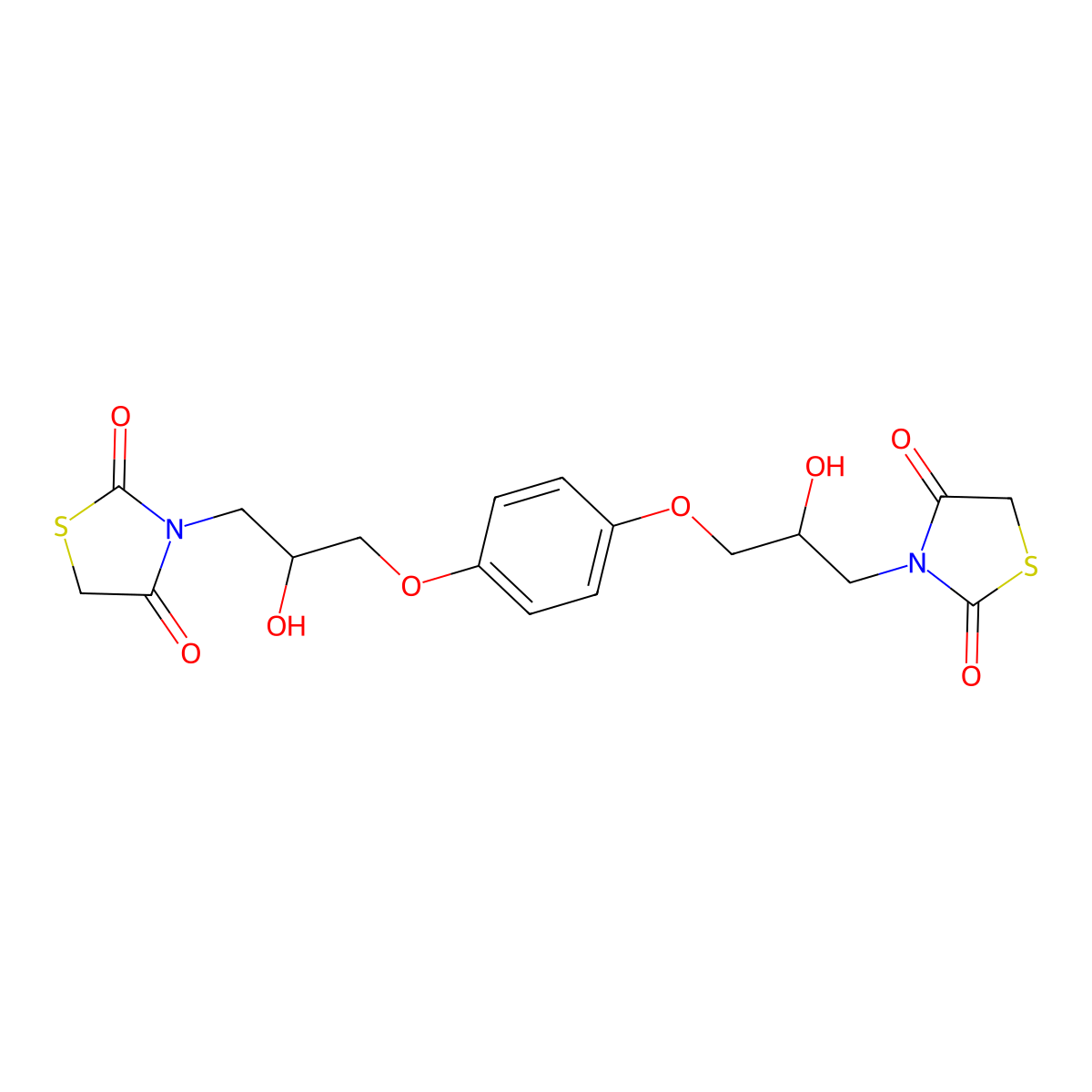 C18H20N2O8S2 molecular structure, CAS 329907-17-7