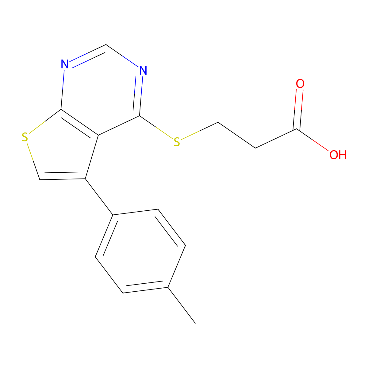 Ttp 22 molecular structure, CAS 329907-28-0
