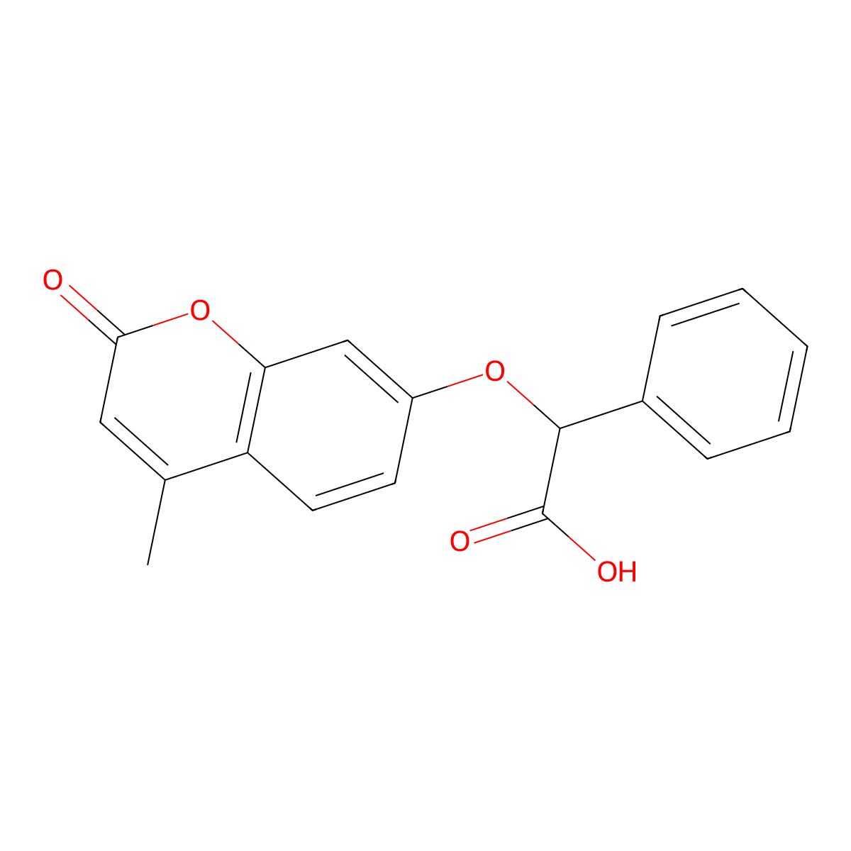[(4-methyl-2-oxo-2H-chromen-7-yl)oxy](phenyl)acetic acid molecular structure, CAS 329907-36-0