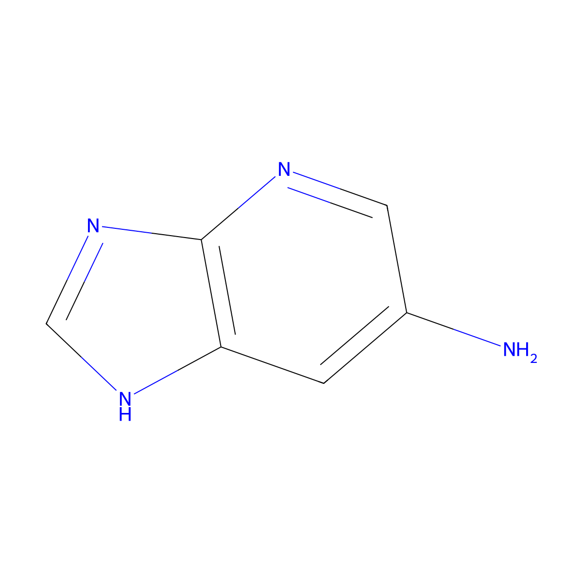3H-imidazo(4,5-b)pyridin-6-amine molecular structure, CAS 329946-99-8