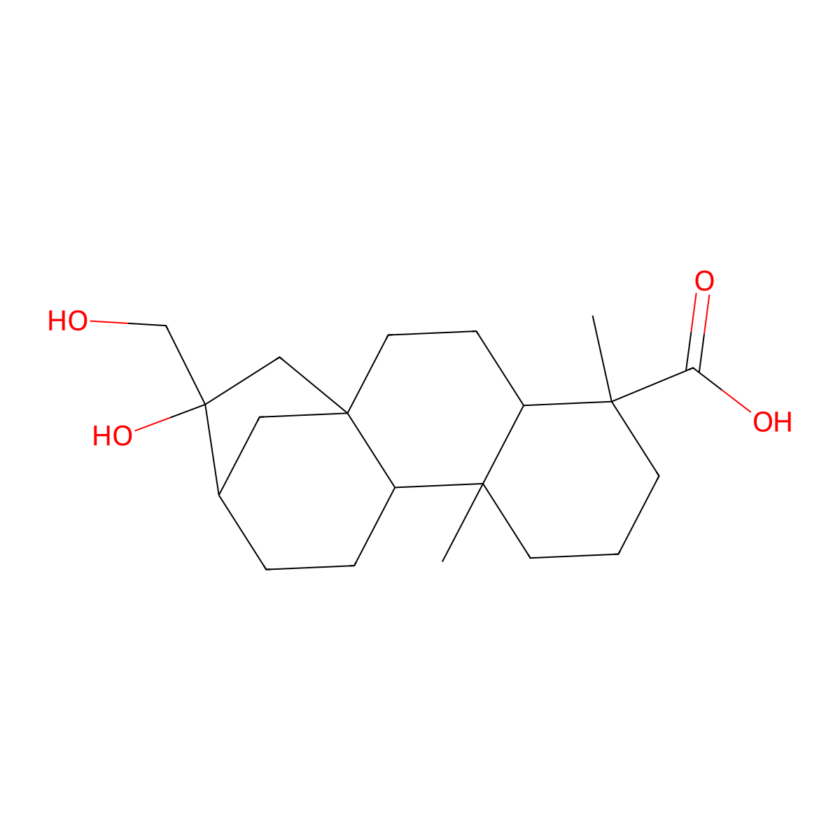 Diterpenoid SP-II molecular structure, CAS 3301-61-9