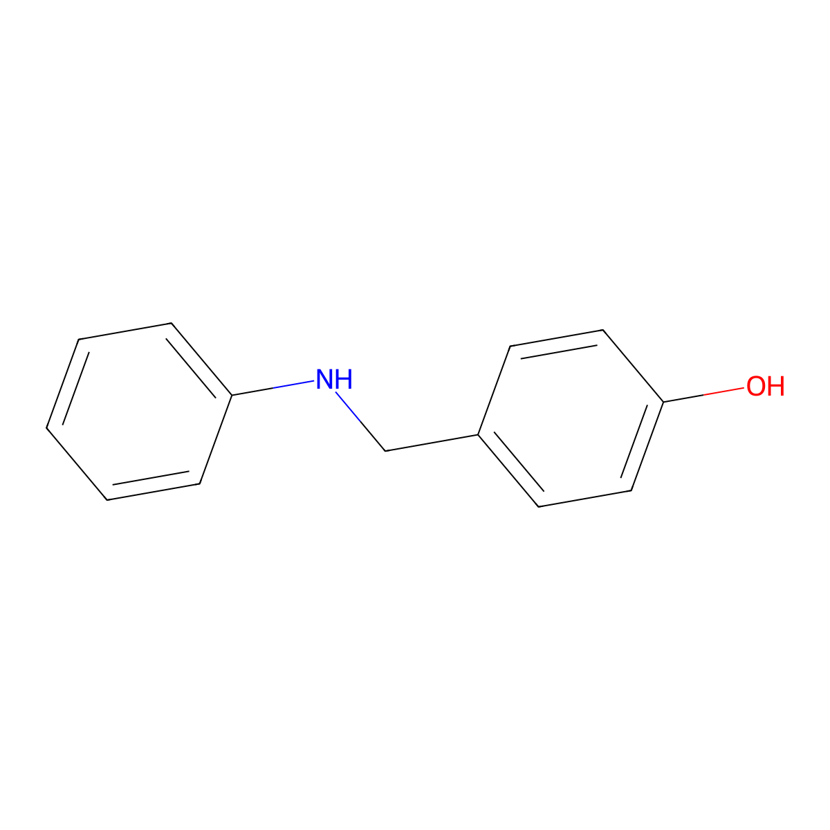 4-(Anilinomethyl)phenol molecular structure, CAS 33033-90-8