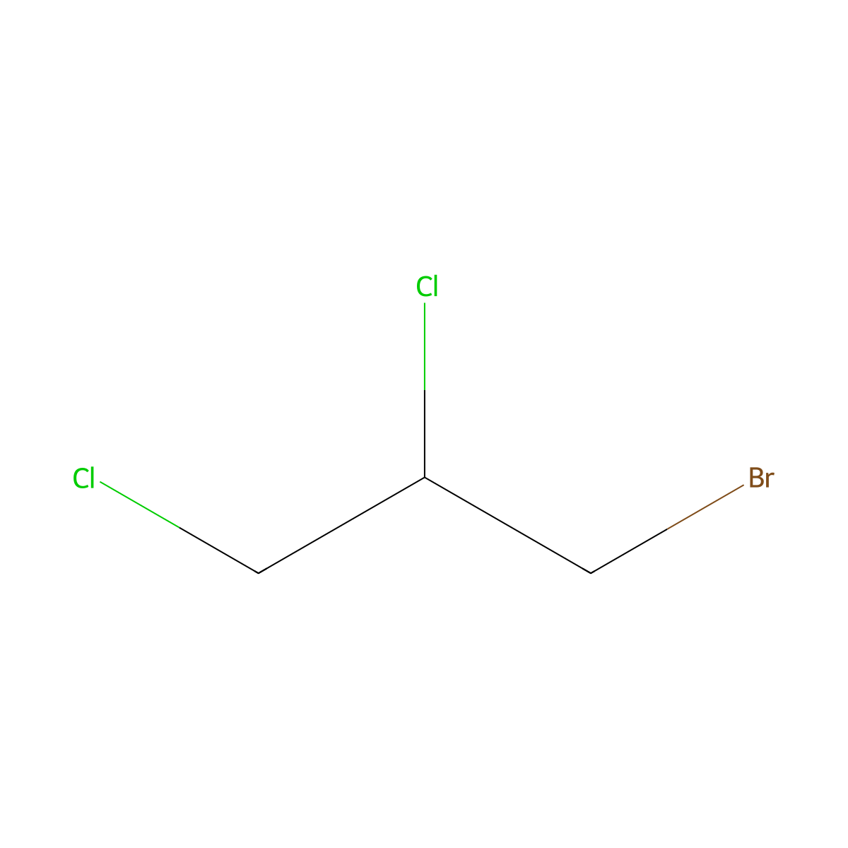 1-Bromo-2,3-dichloropropane molecular structure, CAS 33037-07-9