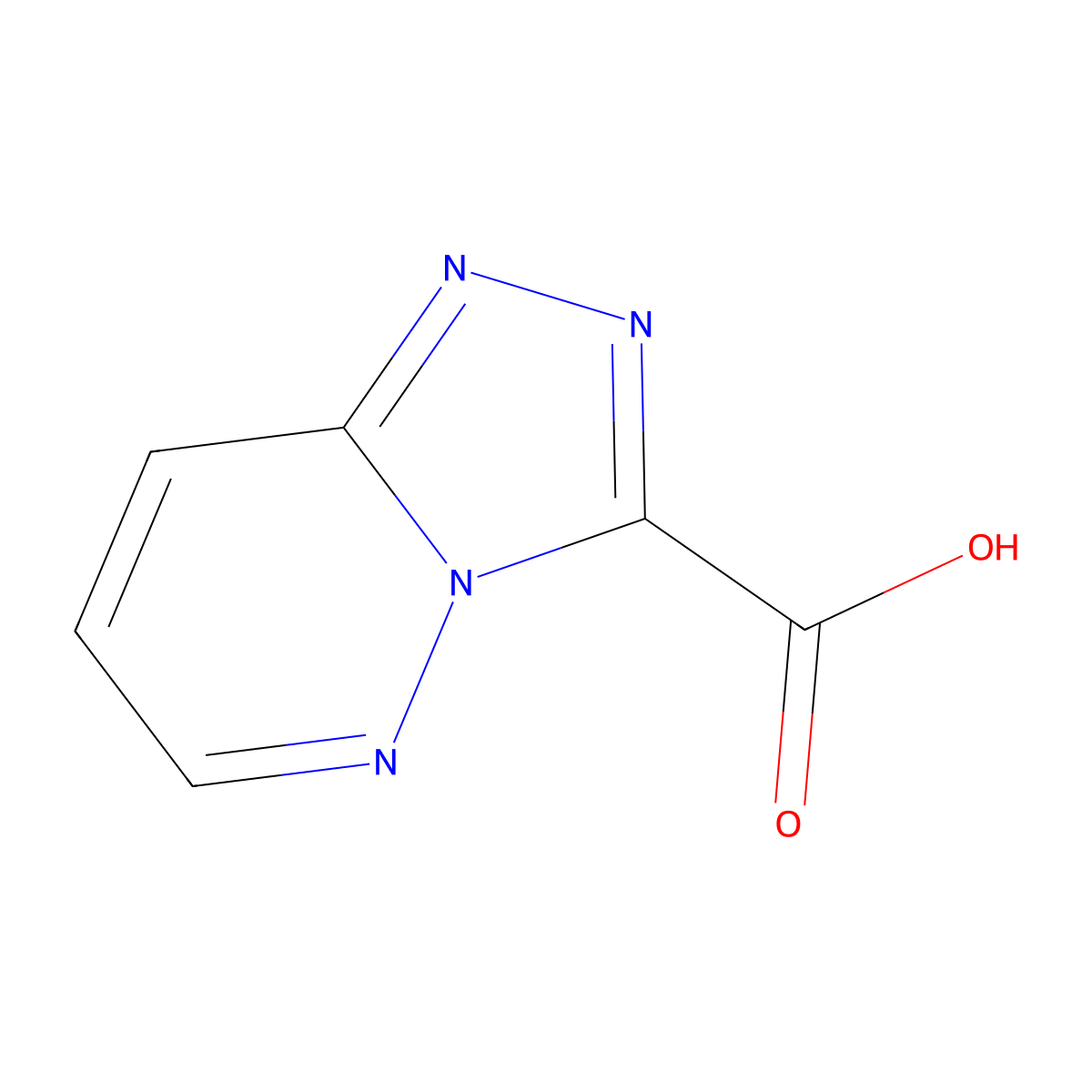 [1,2,4]Triazolo[4,3-b]pyridazine-3-carboxylic acid molecular structure, CAS 330440-42-1