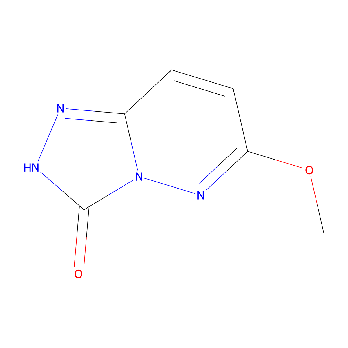 6-Methoxy-[1,2,4]triazolo[4,3-b]pyridazin-3(2H)-one molecular structure, CAS 33050-33-8