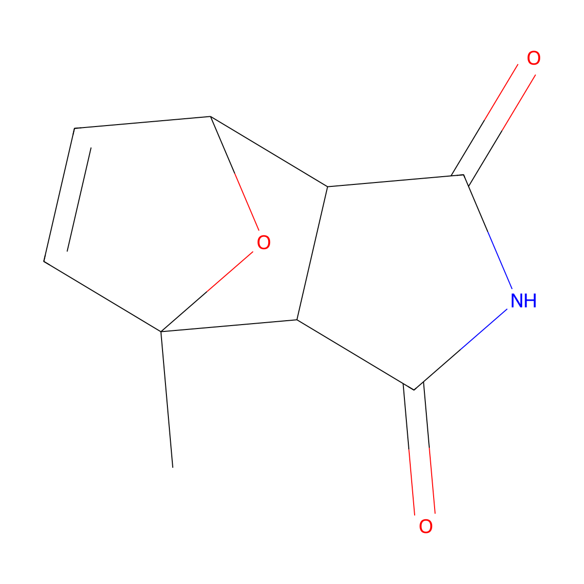 3a,4,7,7a-tetrahydro-4-Methyl-4,7-Epoxy-1H-isoindole-1,3(2H)-dione molecular structure, CAS 330548-76-0