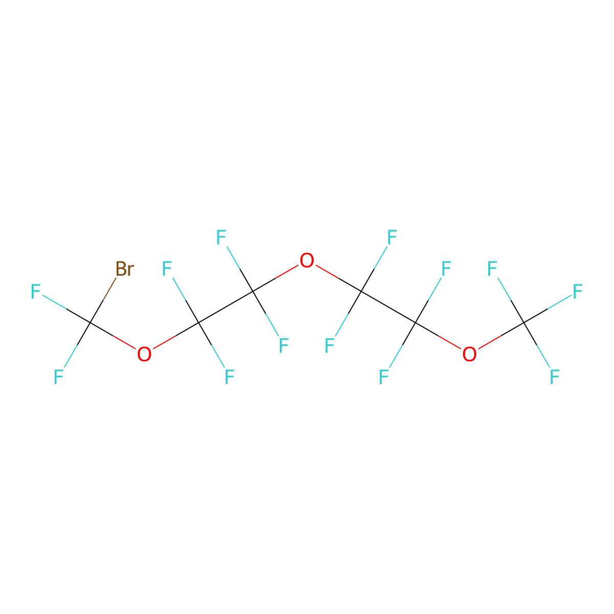 1-Bromoperfluoro-2,5,8-trioxanonane molecular structure, CAS 330562-45-3