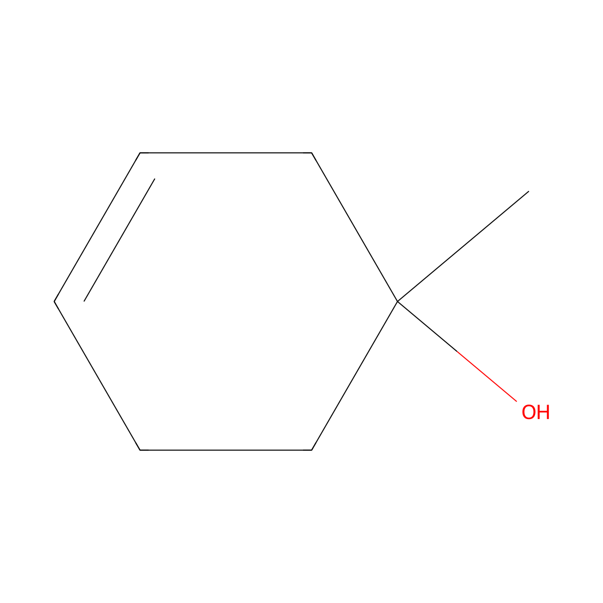 1-Methylcyclohex-3-en-1-ol molecular structure, CAS 33061-16-4
