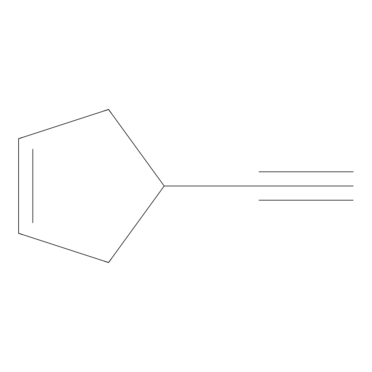 4-Ethynylcyclopent-1-ene molecular structure, CAS 330654-57-4