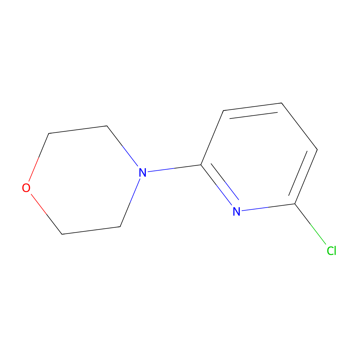 4-(6-Chloropyridin-2-YL)morpholine molecular structure, CAS 330682-30-9