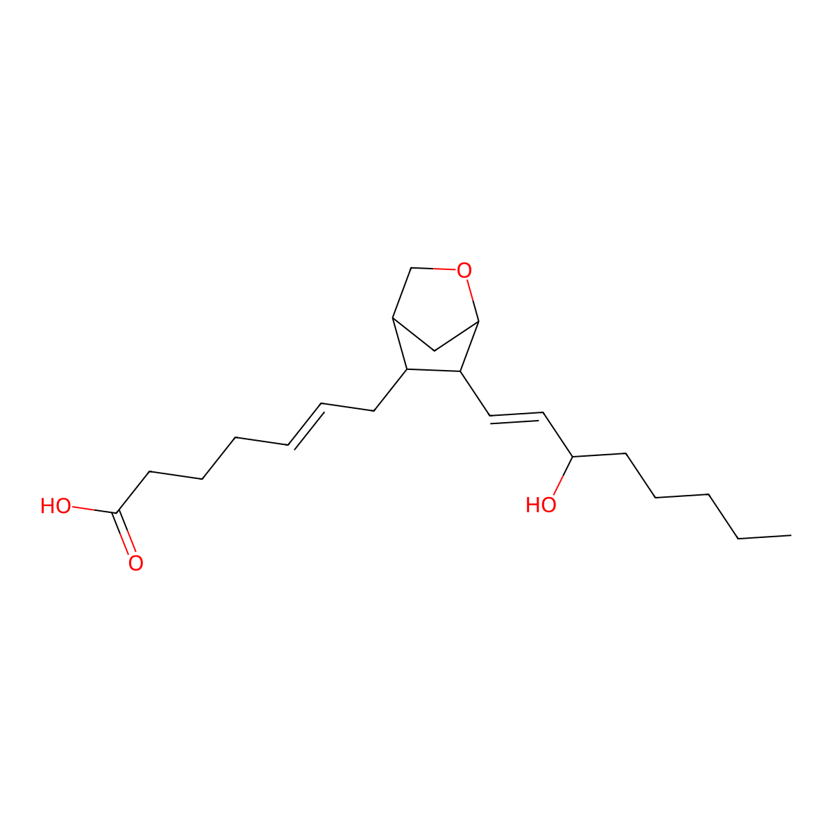 5-trans U-46619 molecular structure, CAS 330796-58-2