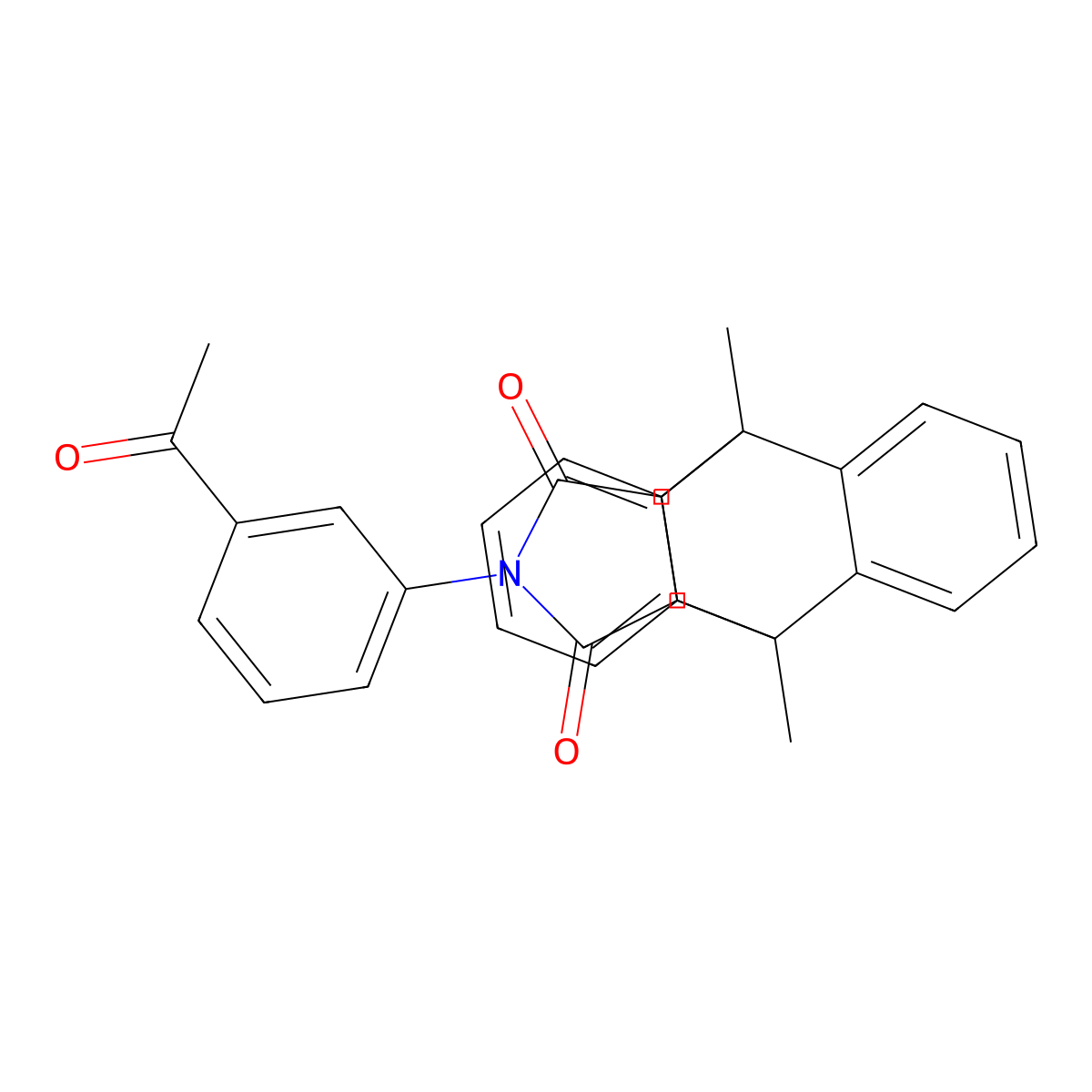 17-(3-Acetylphenyl)-1,8-dimethyl-17-azapentacyclo[6.6.5.0~2,7~.0~9,14~.0~15,19~]nonadeca-2,4,6,9,11,13-hexaene-16,18-dione molecular structure, CAS 330839-19-5