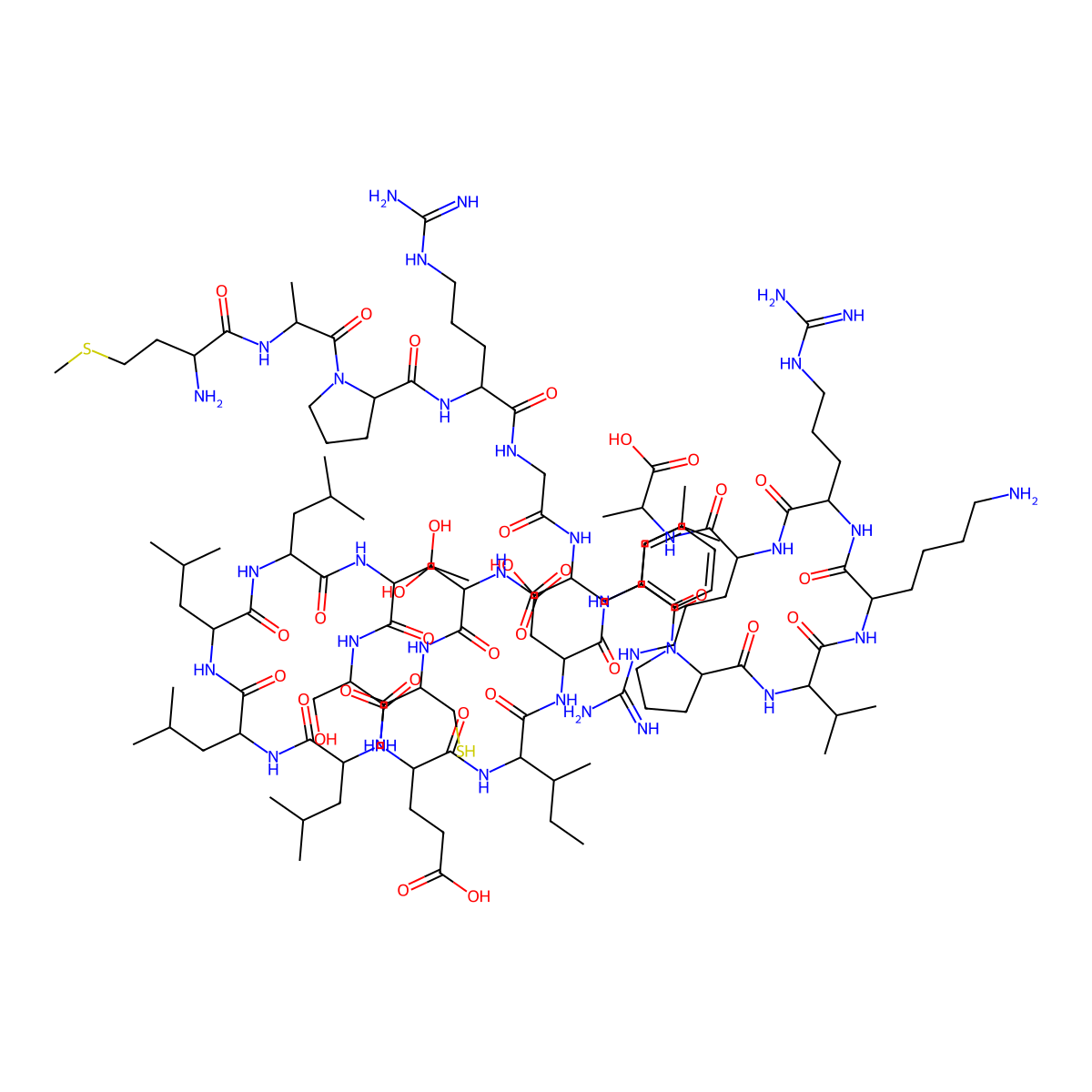 Humanin molecular structure, CAS 330936-69-1