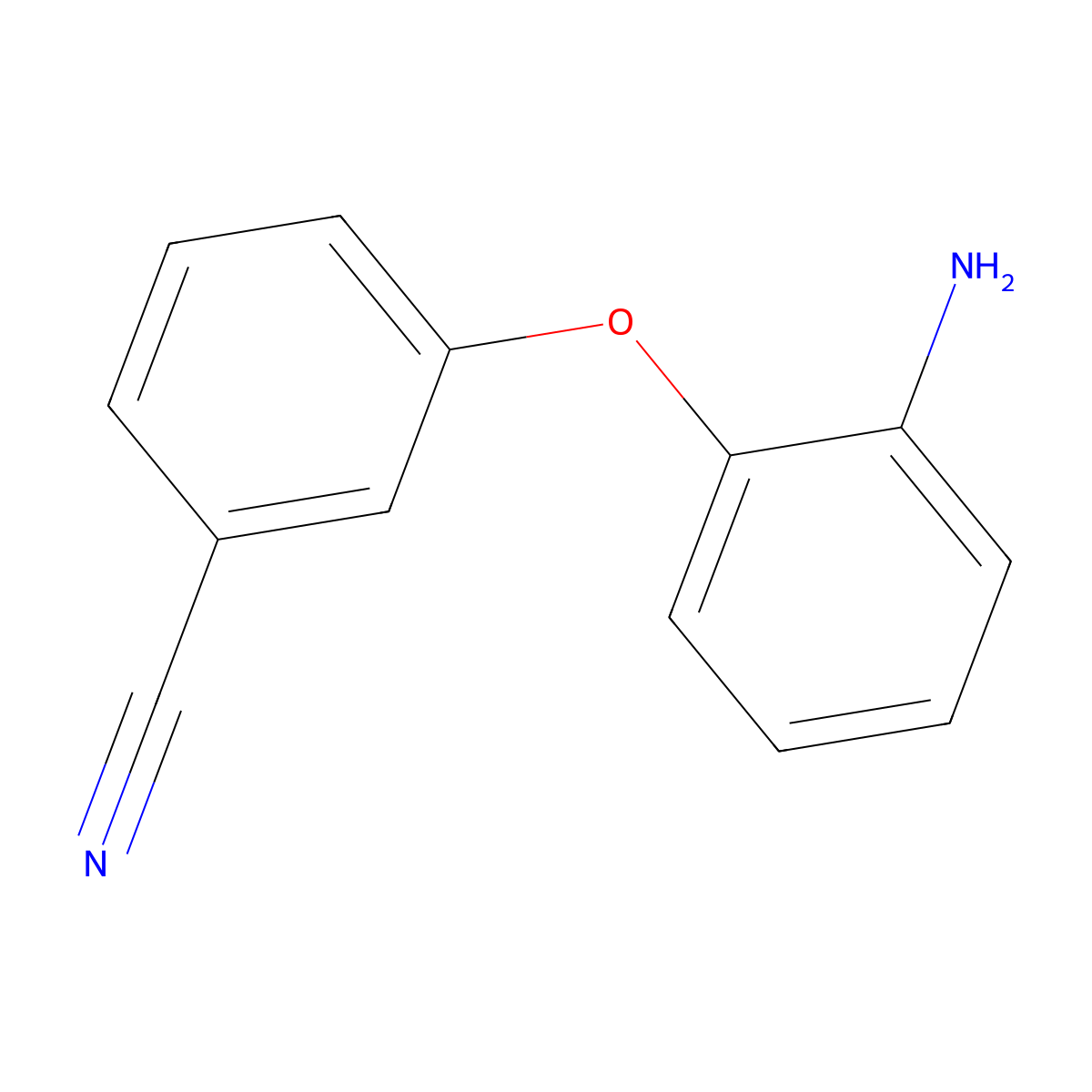 3-(2-Aminophenoxy)benzonitrile molecular structure, CAS 330942-69-3