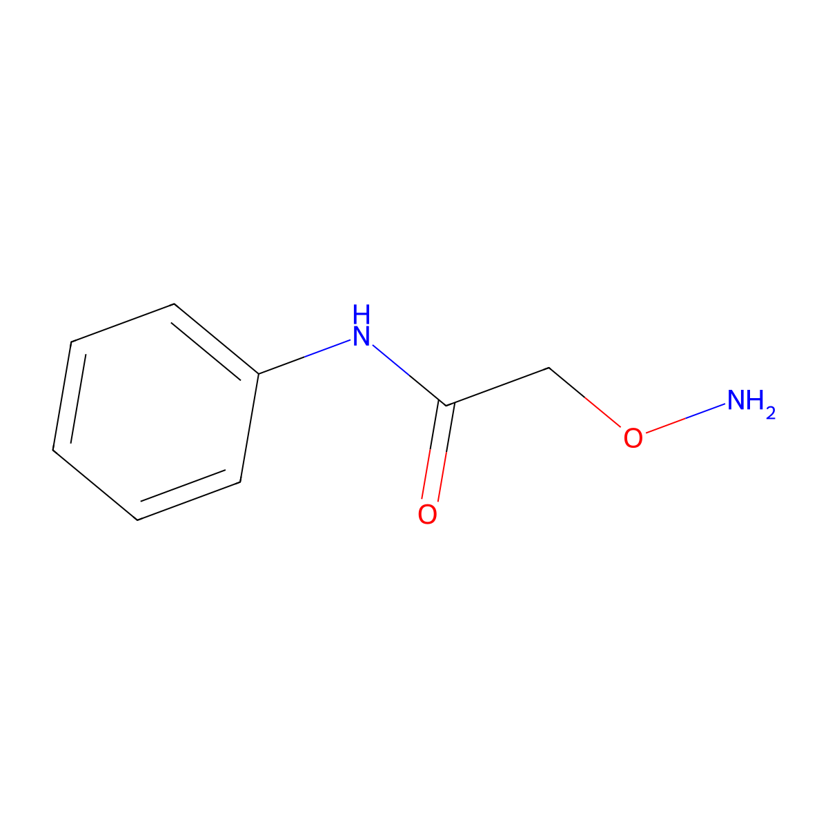 2-(Aminooxy)-n-phenylacetamide molecular structure, CAS 33116-18-6